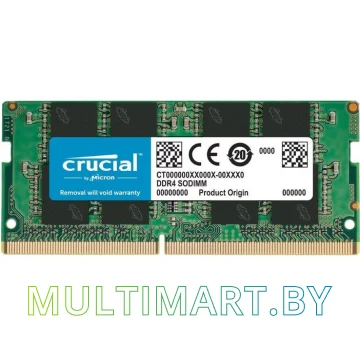 Оперативная память Crucial 16GB DDR4 SODIMM PC4-25600 (CT16G4SFD832A)